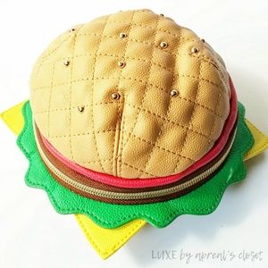 betsey johnson hamburger purse